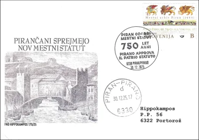 750 LET ODOBRITVE MESTNEGA STATUTA PIRANA